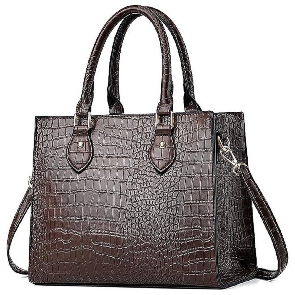 Coffee BROWN LEATHER Crossbody Purses and Handbag for Women *NEW*